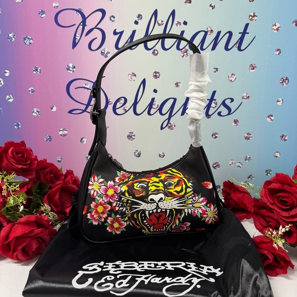 🐯SUPER SALE LIM ED ED HARDY SIBERIA HILLS BAG - Picture 1 of 8